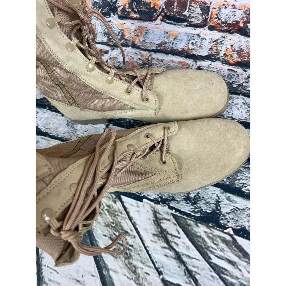 Mens Field Boots China‎ Garments Co Combat Military Tactical Work Boot Sz 44